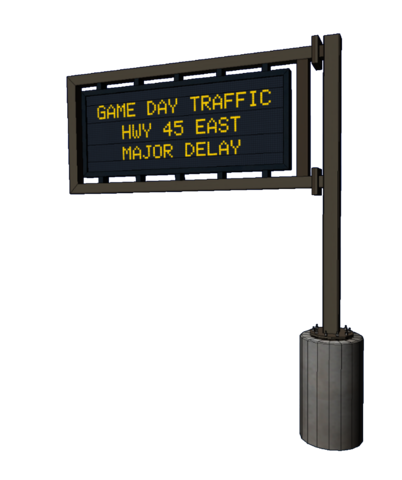message sign